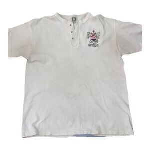 Y2k Vintage PEPSI white T-shirt  XL 100 year anniversary birthplace New Bern